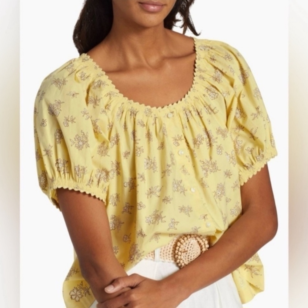 DOEN Tennessee Button Up YELLOW